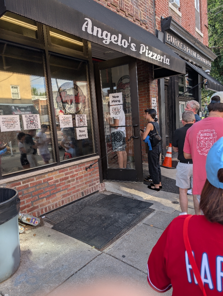 This is a picture of Angelo's Pizzeria