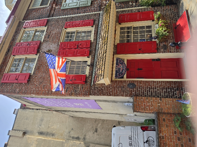 Here is an old flag