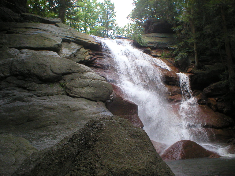 This is a picture of Swatara falls in Schuylkill County Pennsylvania.